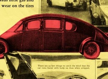 Teardrop Car - London