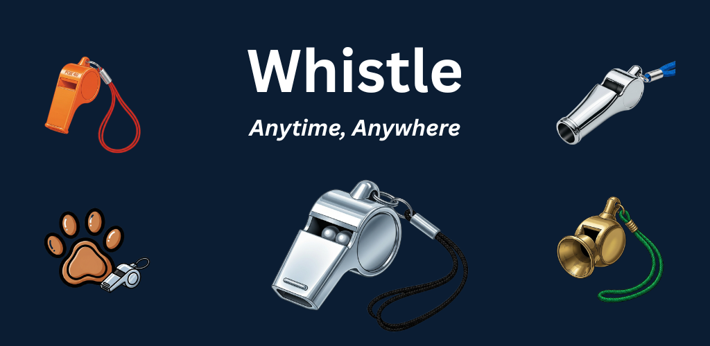 Whistle App banner